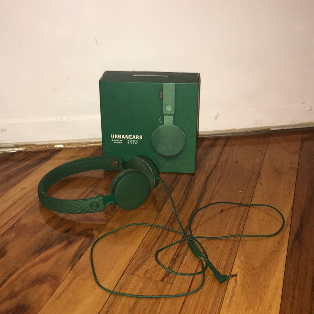 Urbanears headphones- Green